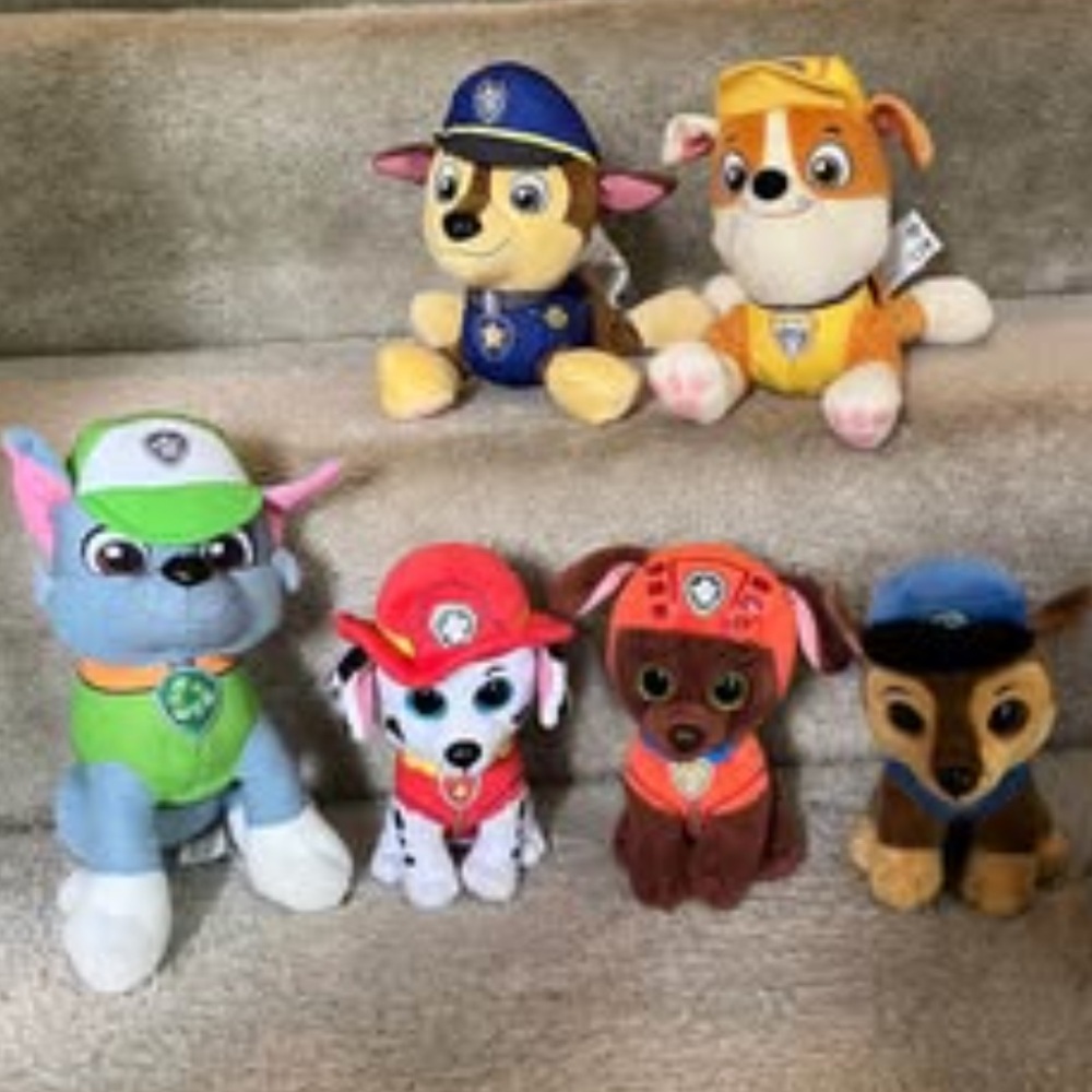 Paw patrol stuffed animals